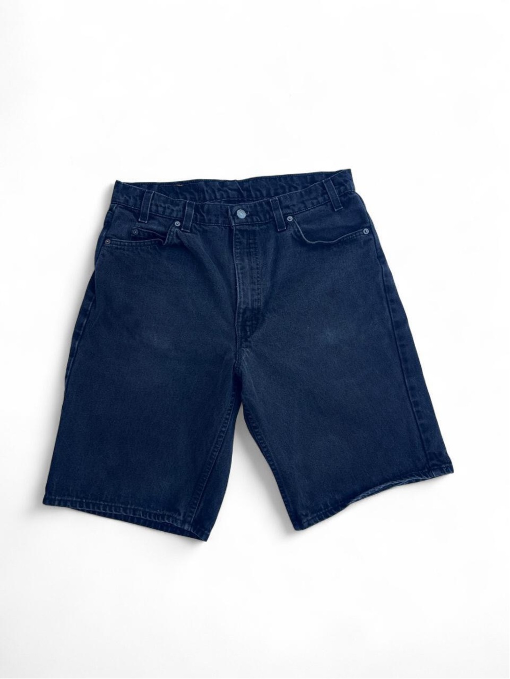 Vintage Levi’s Orange Tab Men's Black Jean Shorts